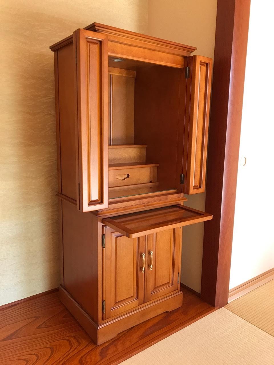 特注家具 特注仏壇事例 仏壇・厨子 - ダニエルブログ